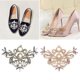 thumbnail image 5 of 4Pcs Clip Decorativo para Zapatos Cristales, Encanto Rhinestone para Zapatillas de Fiesta o Matrimonio, Accesorios de Hebilla Macarena Encantos del zapato de cristal de las mujeres, 5 of 8