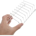 thumbnail image 3 of GLEAVI 2 Pcs Grille pour Friteuse à Air Chaud - Grille à Pain en Acier Inoxydable pour Four, Grille-Pain, Micro-Ondes - Support à Toast 8 Fentes pour Usage Domestique, Cuisson, Rôtissage, Préparation des Aliments - 6.10 * 3.34 * 1.77 Pouces, 3 of 8