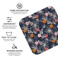 thumbnail image 4 of Pofeuu Hawaiian Style Print Leather Coasters Set of 6, Round Cups Mugs Mat Pad for Home Kitchen Heat Resistant Drink Coasters,Square, 4 of 7