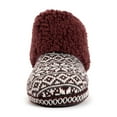 thumbnail image 5 of MUK LUKS Womens Melinda Bootie Slippers, 5 of 8