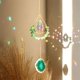 thumbnail image 5 of Wind Chime Crystal Catcher Adornos de piedra natural ámbar Craft (Verde) JShteea Libre de BPA, 5 of 6