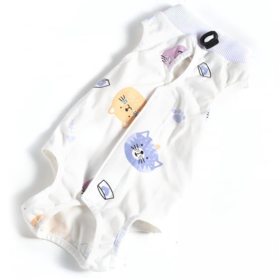 TELOLY Recovery Suit for Dogs Cats After Surgery, Recovery Shirt for Cat Dog Anti-Licking Pet Surgical Recovery Snuggly Suit, Soft Fabric Onesie for Pet