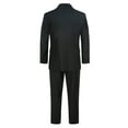 thumbnail image 4 of Men’s Premium Modern Fit Black Notch Lapel Two Buttons Tuxedo 34 Short/28 W, 4 of 7
