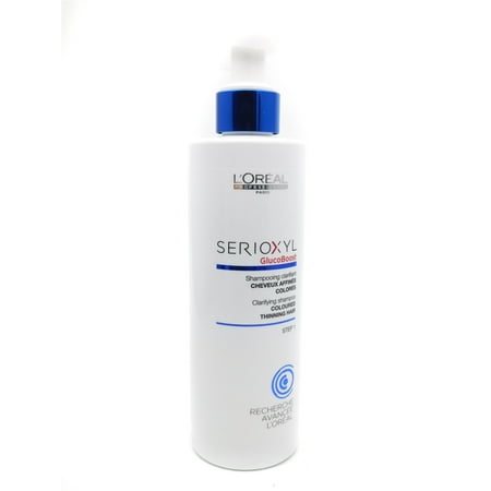 L'Oreal Serioxyl GlucoBoost Clarifying Shampoo Step 1 for colored thinning hair