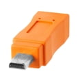 thumbnail image 2 of Tether Tools TetherPro USB-C to 2.0 Mini-B 8-Pin Cable, 15', Orange, 2 of 3