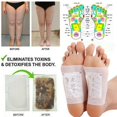 thumbnail image 4 of 100 Pcs Ginger Wormwood Foot Patch Detox Remove Body Toxins Foot Patches, 4 of 5