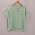 thumbnail image 4 of Basic T Shirts for Women Everyday Casual Loose Fit Summer Short Sleeve, 4 of 6