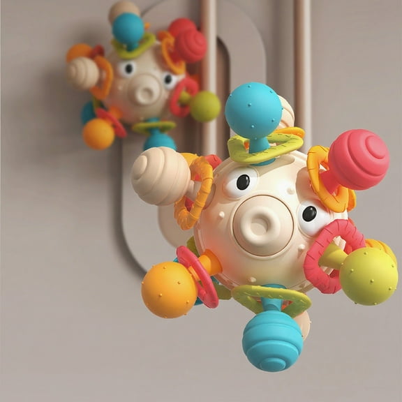 ToyKingdee Busy Ball Player Catch Ball Grip Ball Manhattan Ball Touch Ball Atomic Ball Puffer Ball