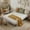 White, variant on Euroco Metal Queen Size Daybed, Sturdy Metal Sofa Bed with Guardrails, No Box Spring Needed, White