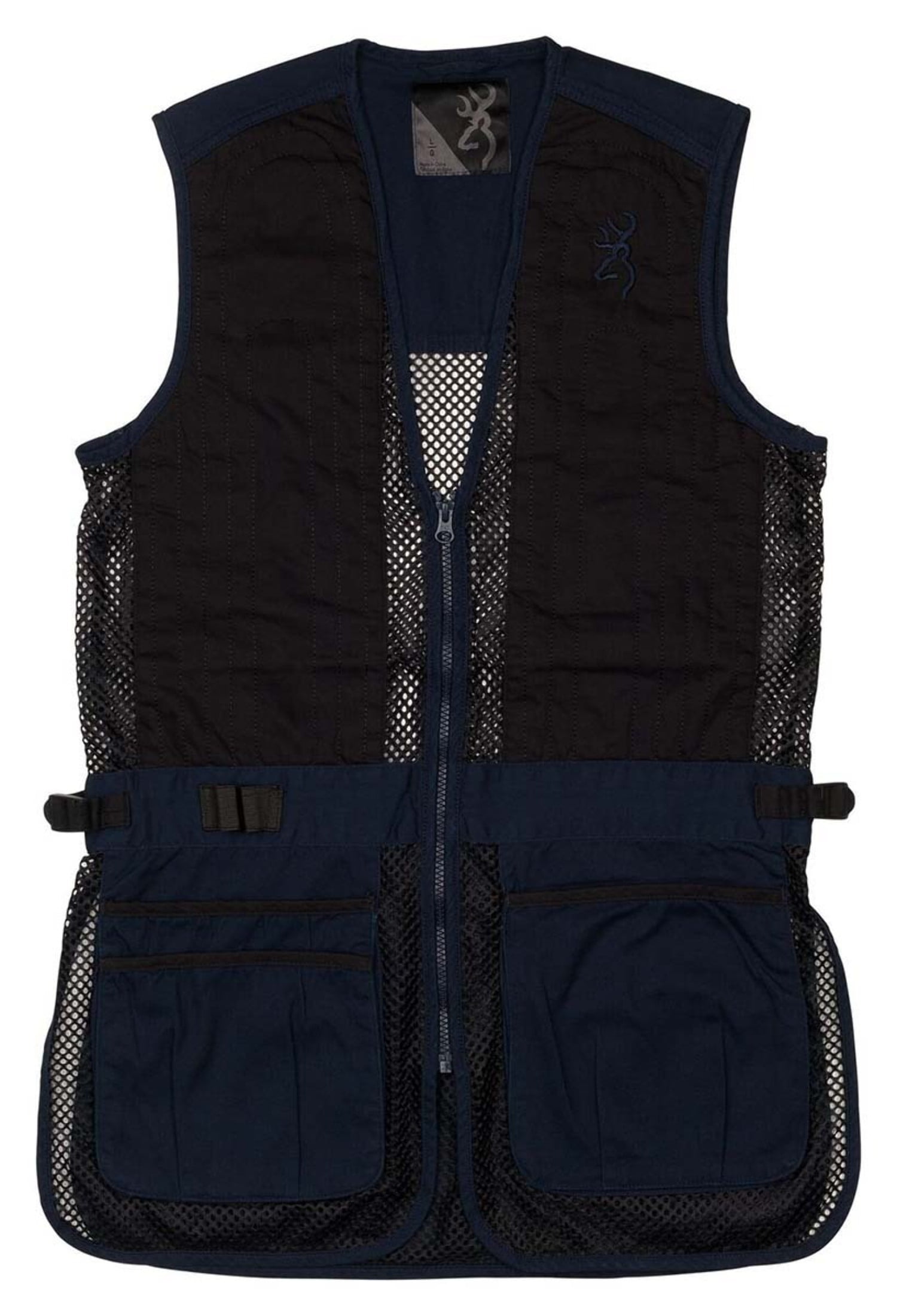 Browning Junior Trapper Creek Mesh Shooting VestNavy/Black