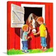 thumbnail image 7 of Marmont Hill "Kids with Horse" by Curtis Painting Print on Canvas, 7 of 7