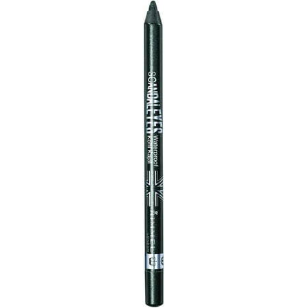 Rimmel London Scandal Eyes Waterproof Kohl Kajal Eyeliner, Sparkling Black 0.04 (Best Way To Make Sparkling Water At Home)