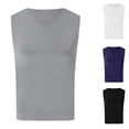 thumbnail image 5 of Men's Ice Silk Tank Top Thin Summer Muscle Shirt Breathable Sleeveless Athletic Vest for Comfort Mens Muscle Gym Tank Top Breathable Sleeveless Shirts for Active Men, 5 of 6