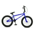 thumbnail image 4 of WonderWheels 20" BMX Steel Frame U-brake Three Piece Crank, Sprocket 25T, Driver 9T, Sealed Bearing Alloy Rims 36H, Black Tires - Blue, 4 of 4