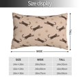 thumbnail image 2 of Pofeuu Leopard Print Print Polyester Microfiber Plush Pillowcases, Super Soft and Cozy Pillow Case Covers with Envelop Closure（Pillow core not included）-14"x20", 2 of 6