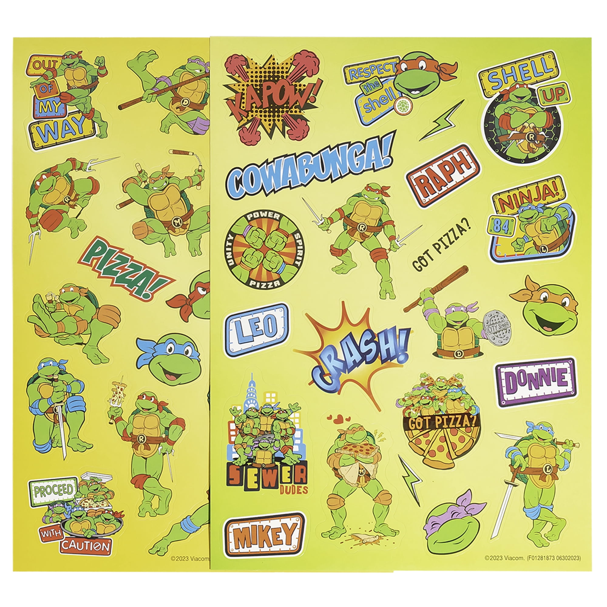 Inkology: Paint & Doodle - Teenage Mutant Ninja Turtles - TMNT Art Activity & Coloring Set, Sketchbook, Stickers, Markers, Paint Tray, Brush, Kids 5+