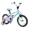 thumbnail image 1 of Costway 14" Kids Bike with Adjustable Saddle Handlebar Removable Training Wheels Handbrake Blue, 1 of 10
