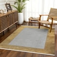 thumbnail image 2 of Gold Geometric Area Rugs for Living Room Washable Rugs Boho Moroccan Area Rug Soft Neutral Geometric Bohemian Carpet Distressed Indoor Rug for Bedroom Dining Room Office Foldable Nonslip Rug, 2 of 9