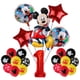 thumbnail image 2 of Juego de globos con números de Mickey Mouse y amigos de Disney, 14 Uds., decoración para fiesta de cumpleaños, Baby Shower, suministros de globos, recuerdo para niños, 2 of 5