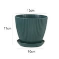 thumbnail image 2 of EIMELI Pots de Fleurs en Résine pour Intérieur, Pots de Jardin à Large Ouverture pour Salon Bureau Patio, 2 of 2
