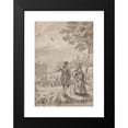 thumbnail image 2 of Samuel Wale 13x18 Black Modern Framed Museum Art Print Titled - An Eclipse in Harvest Time, 2 of 5