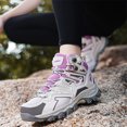 thumbnail image 3 of Zapatos Tenis Transpirables para Mujer Zapatos Invierno Acogedores Con Absorción Impactos (púrpura 40), 3 of 9