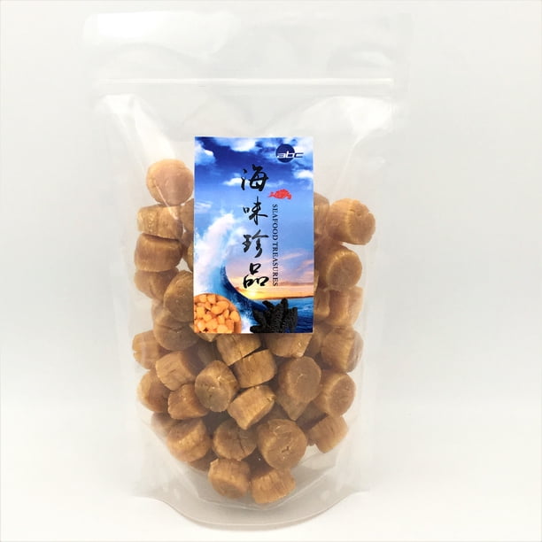 Abc Seafood Treasures Hokkaido Dried Scallop 1LB