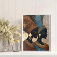 thumbnail image 2 of UXIEQU African Woman Abstract Canvas Wall Art 15.75x11.81 Inches, 2 of 8