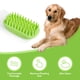 thumbnail image 5 of Cepillo de champú de silicona para mascotas para pelo largo y corto, mascotas medianas y grandes, perros y gatos, cepillo de curry para lavado de ducha, perros y mascotas (verde), 5 of 5