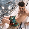 thumbnail image 2 of luoweisi Men's Beach Shorts Quick Dry Swim Trunks with Mesh Lining Woodpecker 2XL, 2 of 5