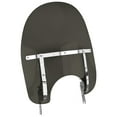 thumbnail image 1 of Krator Detachable Quick-Release Windshield Windscreen, Smoke, Compatible with 1998-2013 Harley Davidson Road King Classic FLHRC, EFI FLHRCI, 1 of 8