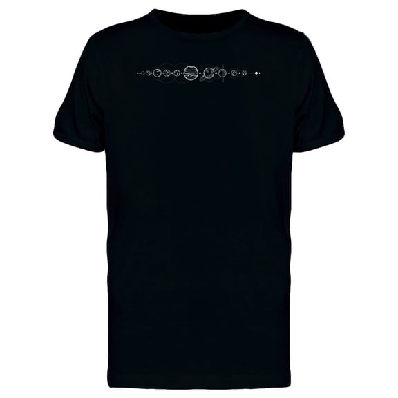 Moon Different Stages T-Shirt Men -Image by Shutterstock, Male 3X-Large