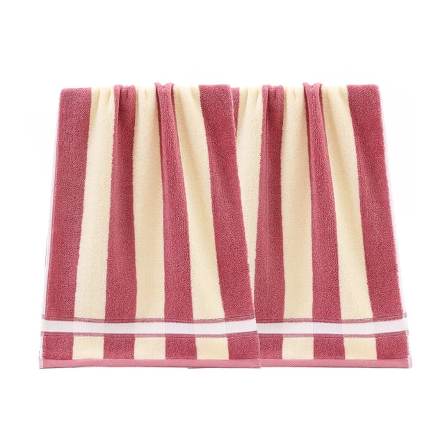 Laklulu Juego de 2 toallas de mano, toalla suave absorbente de algodón para baño, deportes, viajes, fitness, yoga, 35*75 cm