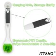 thumbnail image 4 of ITTAHO Dish Scrub Brush Kit, Kitchen Brush Set for Cleaning, Double Sided Bristles - 3 Pack, 4 of 7