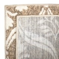 thumbnail image 6 of My Texas House Willow 7'10" x 9'10" Taupe Grey Floral Indoor Area Rug, 6 of 9