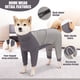 thumbnail image 3 of Traje de recuperación quirúrgica de una pieza para perros, anticaída, pijama de manga larga con piernas para perros machos y hembras., 3 of 7