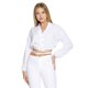 thumbnail image 1 of Blusa Manga Larga Cuello Jareta En Cintura Mujer Juvenil 330719 blanco G INCÃGNITA 330719, 1 of 5