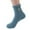 Blue, variant on Comfortable Compression Socks for Women Comfortable And Breathable Solid Color Plush And Thick Insulated Long Socks Saving to 65% off!