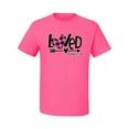 thumbnail image 2 of Wild Bobby, Loved John 3:16 Inspirational/Christian Men Graphic Tee, Neon Pink, XX-Large, 2 of 6