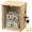 Brown, variant on Tcwhniev Lockable Wooden Tip Box with Clear Acrylic Window, Secure Donation Jar for Tips, Fundraising, and Suggestions, 6x5x8 Inch