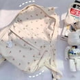 thumbnail image 2 of Fashion Floral Printed Backpack Waterproof All-match Zipper Bookbag for Student Girls, 2 of 5