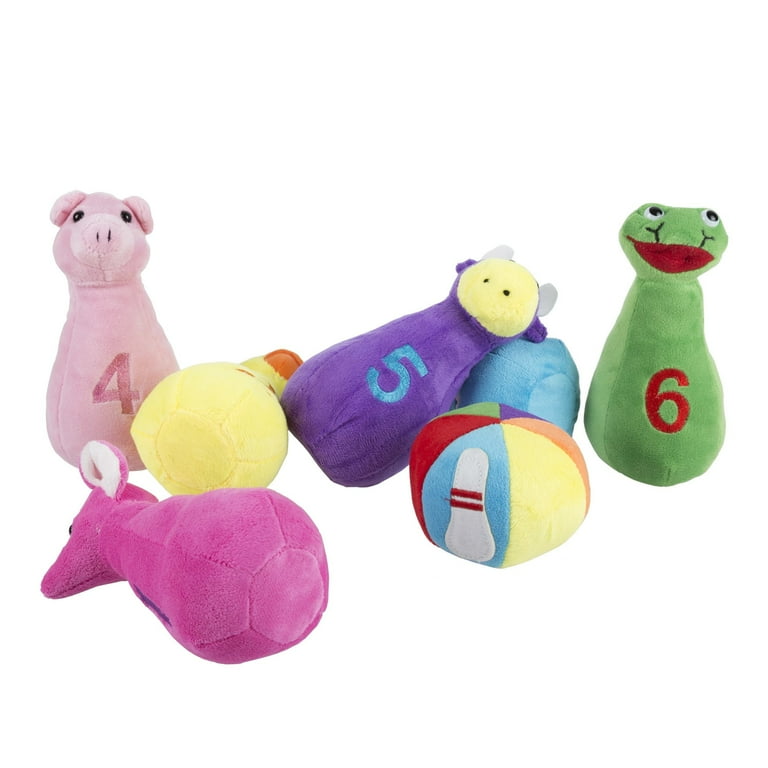 Plush bowling set discount