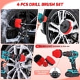 thumbnail image 6 of Nilight 52PCS Car Detailing Kit Auto Cleaning Tools Wash Set with Storage Carry Bag Home Use for Interior Exterior Deep Clean Polish Car Care Windshield Dashboard Seat Air Vents Wheels Tires, Red, 6 of 9