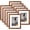 Brown, variant on 3.5x5 Picture Frames Set of 10, Picture Frame Collage Wall Decor Display 3.5x5 Photo, Home Decor Gallery Frame for Table Top or Wall Mounting, Black