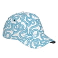 thumbnail image 3 of Balery Baseball Cap Adjustable Size for Running Workouts and Outdoor Activities All Seasons Dad Hat(Blue Snake), 3 of 9