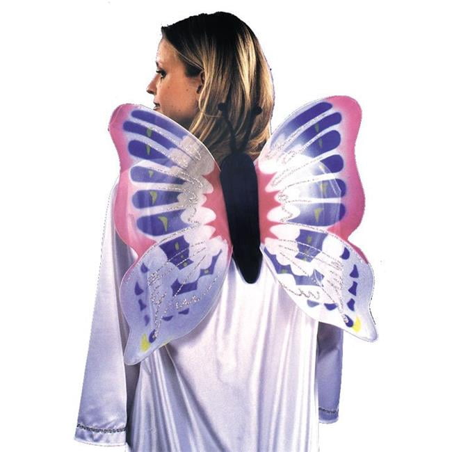 Eyelashes Winged Butterfly Adult Black Costume Accessory main image 0