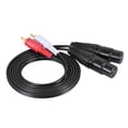 thumbnail image 1 of Audio Cable,1.5m/ 5ft Stereo Rca Male Stereo Audio Cable Xlr Female To Console Amplifier Male Mer Console Simbae A Male Mer Dual A Male Cable Co Dual, 1 of 7