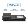 thumbnail image 2 of Batería extendida BAOFENG BL-5L 3800 mAh 7,4 V para UV-5R RD-5R, 2 of 9