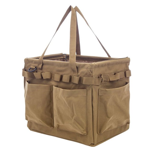 Bolsa de herramientas al aire libre bolsa de soporte de herramientas de tela de Oxford plegable resistente al desgaste de gran capacidad