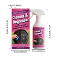 thumbnail image 3 of Cleaner and Degreaser Spray,Heavy Duty Formula for Removing Smoky Stains,Stubborn Grease and Grime from Grills,Ovens and Kitchen Surfaces,4 fl oz, 3 of 6